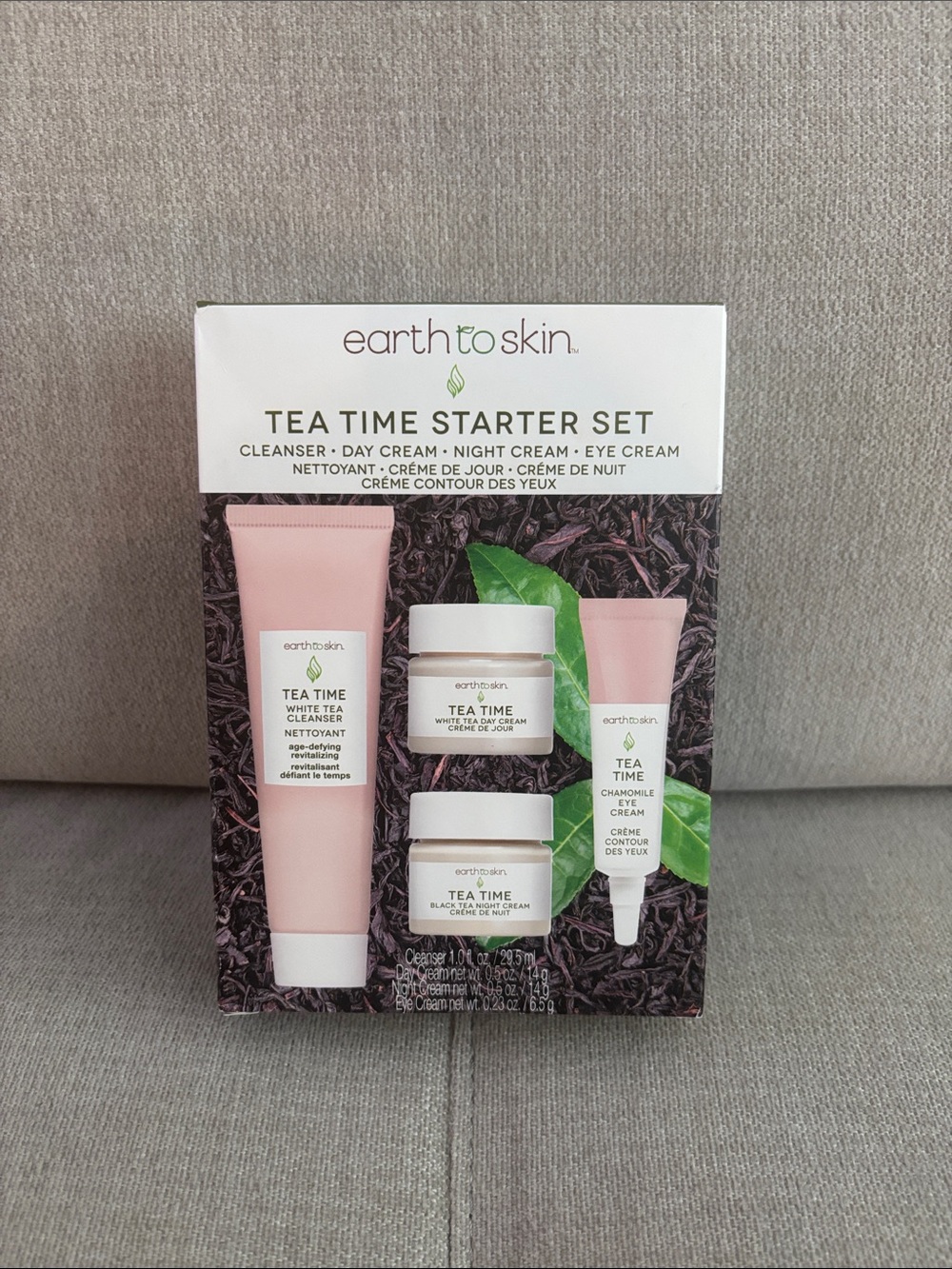 Tea Time Starter Set - Pink Cleanser & Creams